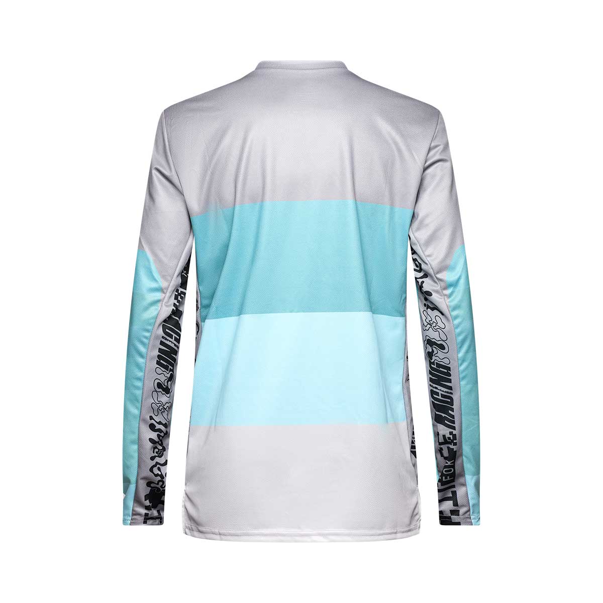 Fox Ranger Grid Long Sleeve Jersey Men's in Steel Grey